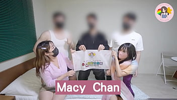 香港av女優macy Chan 慾火全開!廣東話av《多人運動世界賽:韓國站》人妻激推5p!3男2女瘋狂交纏大混戰!