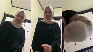 Gadis Berhijab Dv Ngentot Dan Nyepong Di Kamar Kos