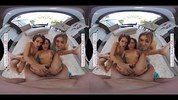 Putri Tiri Dan Temannya Yang Nakal Menggoda Ayah Tiri Di Musim Panas Yang Panas