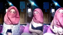 Jilbab Merah Muda Yang Menggoda Dan Membuat Nafsu Bergelora