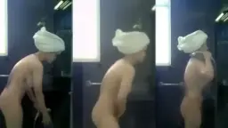 Kamera Rahasia Mengintip Dari Balik Kaca Kamar Mandi Saat Gadis Cantik Mandi