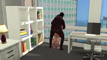 Bos India Yang Panas Dengan Sekretaris Arabnya Yang Menggoda