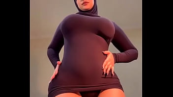 Gadis Berjilbab Menggoyang Tubuhnya Dengan Sensual