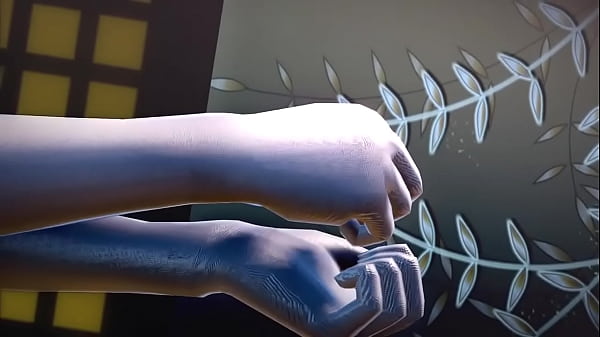 Gadis Kitsune Menggoda Dalam Gaun Cheongsam Yang Membelit Tubuh