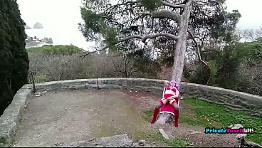 Gadis Rusia Montok Dalam Kostum Cosplay Ditiduri Di Luar Ruangan Hingga Klimaks