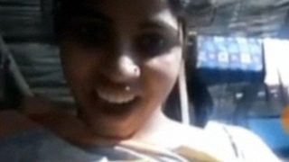 Gadis Desa Buka-bukaan Di Video Call