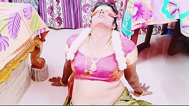 Desi Bhabi Bohot Pyasi, Swamiji Ke Saath Chudai Karte Hue Gaaliyon Se Bhari Telugu Baatein.
