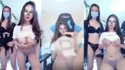 Dildo Muncrat Bareng Bestie, Sempak Basah Kena Getar