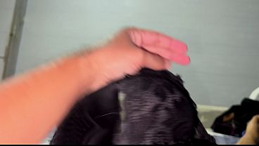 Kakak Tiri, Dasar Mesum! Daripada Coli Pake Celana Dalamku, Mending Kuterima Kontolmu Yang Gede Dan Kucrotin Di Dalam.