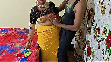 Dever Bhabhi Ka Holi Utsav: Rangon Mein Bhigti Jawani Aur Garam Awazen