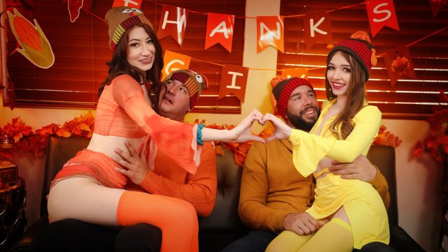 Anak Tiri Ditukar – Cewek-cewek Nakal Yang Nyelametin Malam Thanksgiving