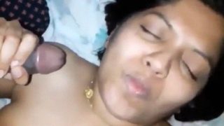 Bini India Ngentot, Nyedot Kontol Sampe Abis, Telan Air Mani.