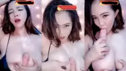 Miss Engkay Toket Gede Live Barbar Di Bling2, Goyangin Tuh Toket Sampe Muncrat
