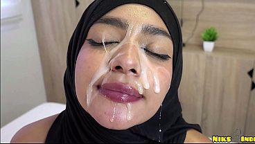 Cewek Hijab Abg Dientot Keras Sampai Banjir Air Mani
