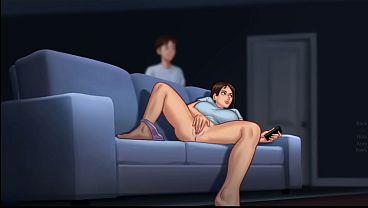 Satu Tatapan Ibu Tiri Bikin Hari Ini Panas Dan Basah (18+)