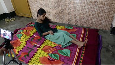 Gadis Lajang Seksi Panggil Kakaknya Yang Gagah Buat Hilangin Haus Di Selangkangan.