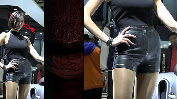 Gadis Cina Goyang-goyang Pake Hotpants Kulit Bikin Ngilu, Siapin Tisu!