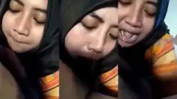 Jilbab Ngerasain Kontol Pertama Kali, Nikmat Banget Sampai Ketagihan