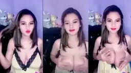 Kakak Nadia Meremas-remas Susu Montok Coklat Yang Tobrut Banget Bikin Ngilu.